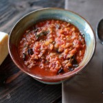 Lentil Soup with Italian Sausage & Chard