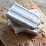 Toasted Coconut Popsicles