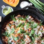 Black Bean Enchilada Skillet with Butternut Squash