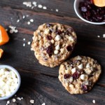 Cranberry Oatmeal Cookies with Orange