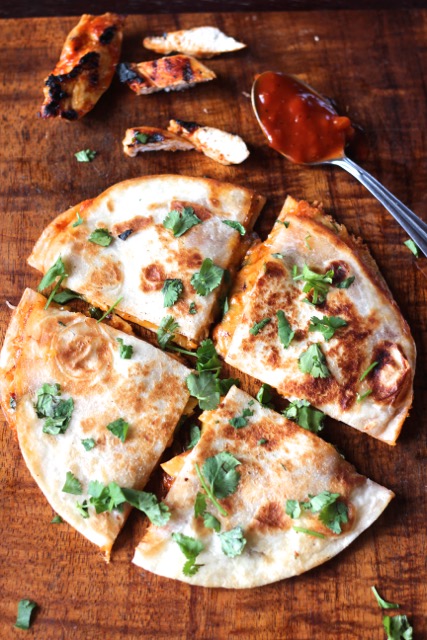 bbq chicken quesadilla