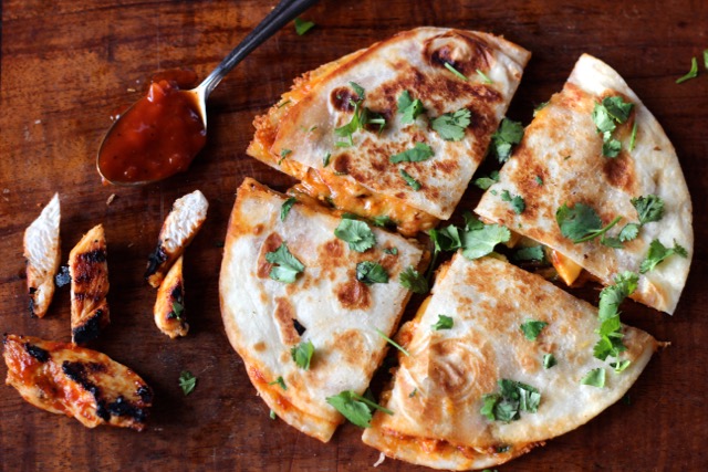 bbq chicken quesadilla