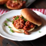 Homemade Sloppy Joes with Ground Turkey