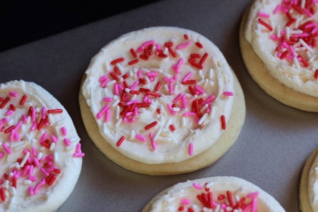 Frosted Sugar Cookies