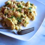 Smoked Salmon Scrambled Eggs