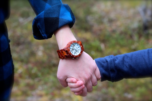 Wood watch