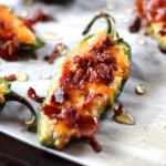 Stuffed Jalapeños with Bacon & Cheddar