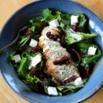 Grilled Chicken Salad with Sun Dried Tomatoes & Pesto Dressing
