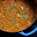 Red Curry Lentil & Sweet Potato Soup