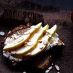 Ricotta Toast with Pears, Almonds & Maple Syrup