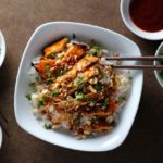 Sticky Chicken Rice Bowls