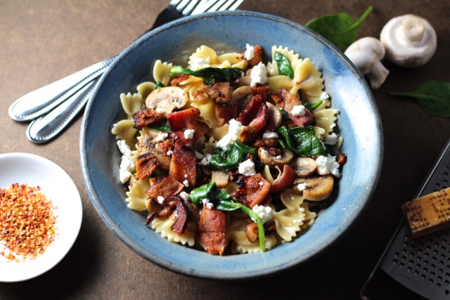 pasta with mushrooms