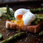 Soft Boiled Egg with Asparagus on Toast