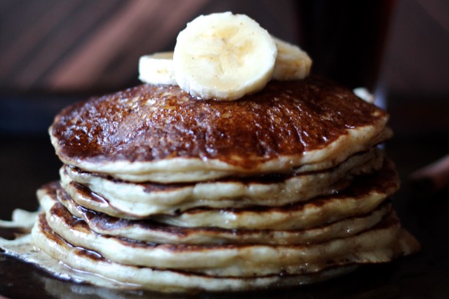 bananas foster pancakes