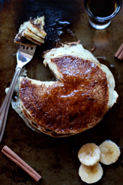 bananas foster pancakes