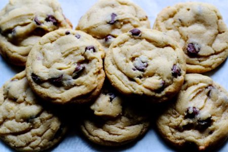 Fresh Mint Chocolate Chip Cookies