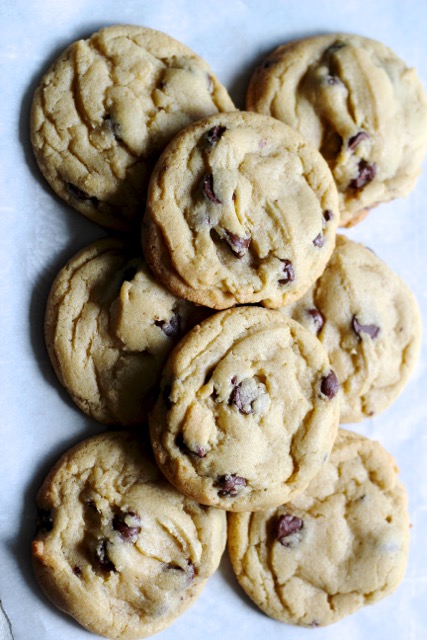 Fresh Mint Chocolate Chip Cookies