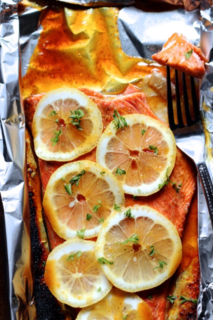 Broiled Salmon