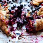 Blueberry Rhubarb Galette