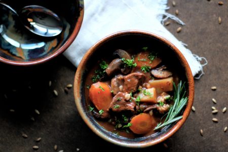 Slow Cooker Beef and Barley Stew