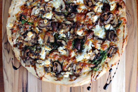 Goat Cheese Pizza